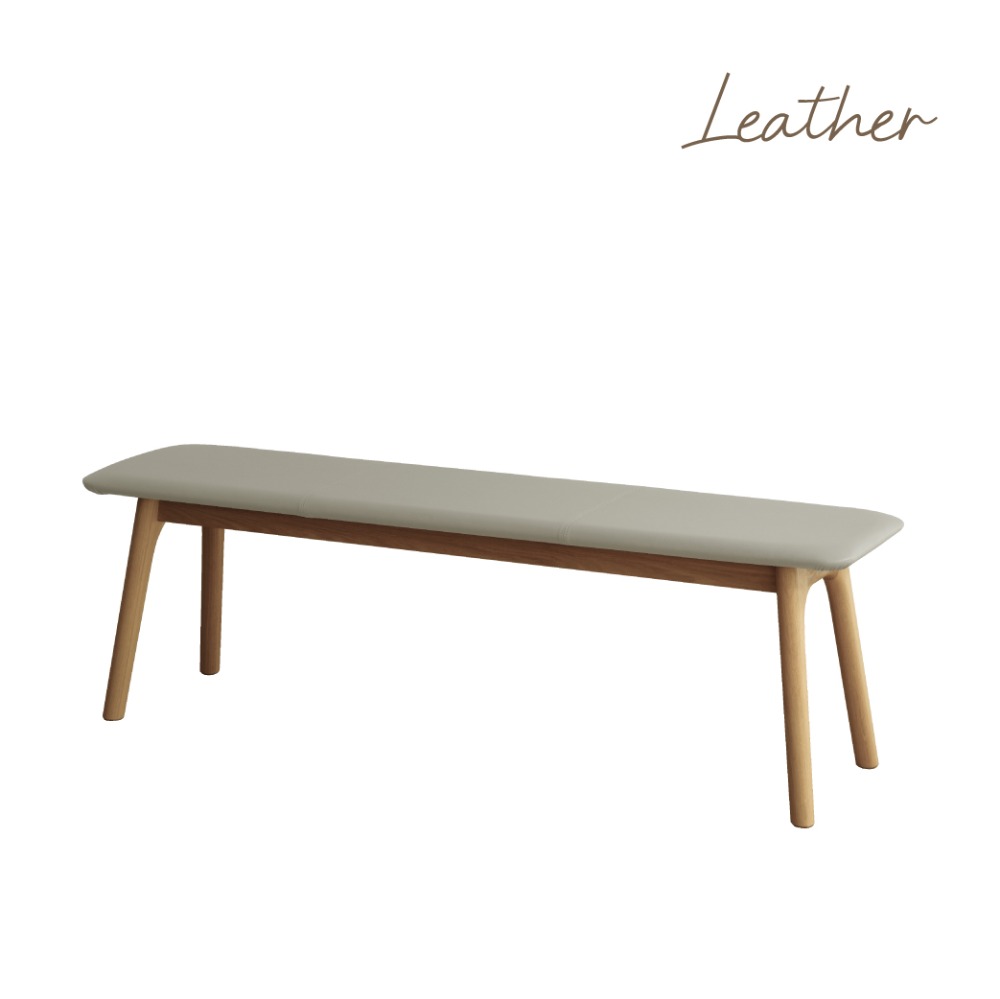 DEER LEATHER BENCH 1500